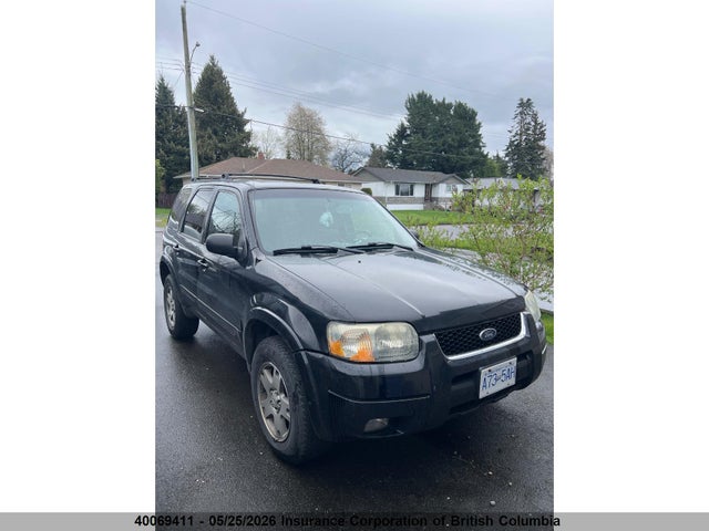 Продажа на аукционе авто 2003 Ford Escape Limited, vin: 1FMCU94163KA00212, номер лота: 40069411