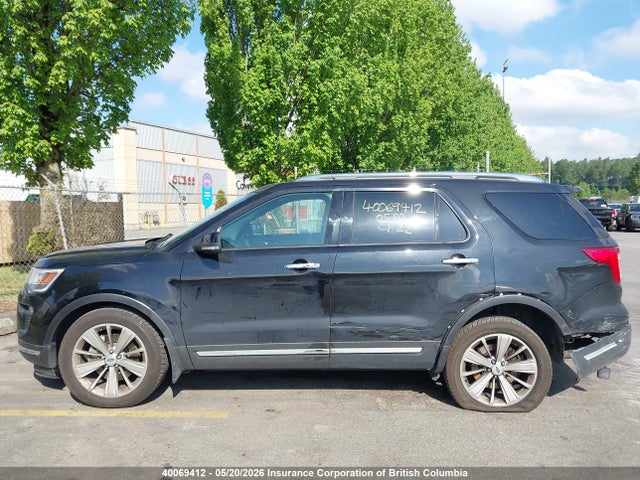 40069412 :رقم المزاد ، 1FM5K8FH9KGA43379 vin ، 2019 Ford Explorer Limited مزاد بيع