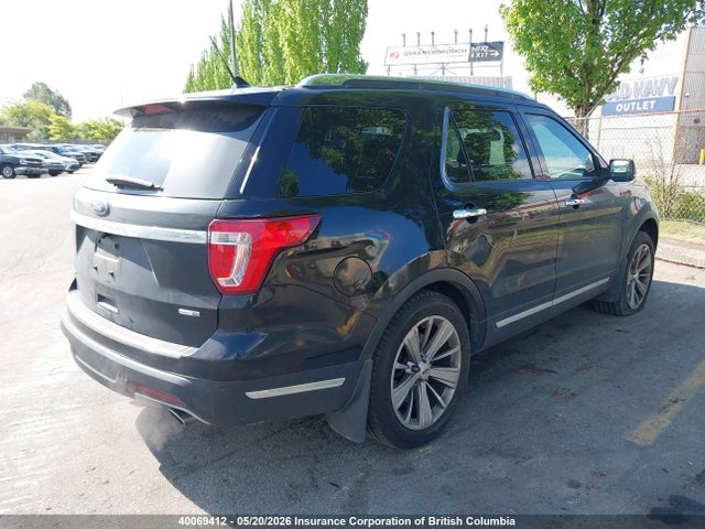 40069412 :رقم المزاد ، 1FM5K8FH9KGA43379 vin ، 2019 Ford Explorer Limited مزاد بيع