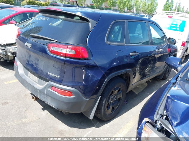40069440 :رقم المزاد ، 1C4PJLAB6EW302622 vin ، 2014 Jeep Cherokee Sport مزاد بيع
