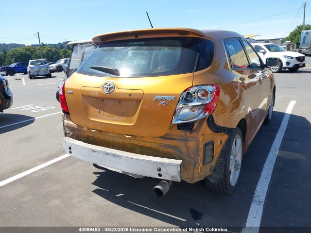 40069453 :رقم المزاد ، 2T1KE40E99C011966 vin ، 2009 Toyota Corolla Matrix S مزاد بيع