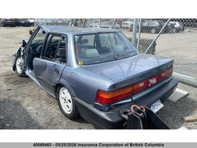 40069465 :رقم المزاد ، JHMED3640MS804054 vin ، 1991 Honda Civic مزاد بيع