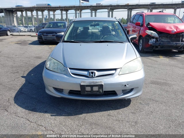 Aukcja sprzedaży 2005 Honda Civic, vin: 2HGES16335H024580, numer aukcji: 40069473