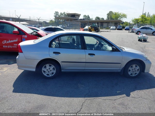 Aukcja sprzedaży 2005 Honda Civic, vin: 2HGES16335H024580, numer aukcji: 40069473