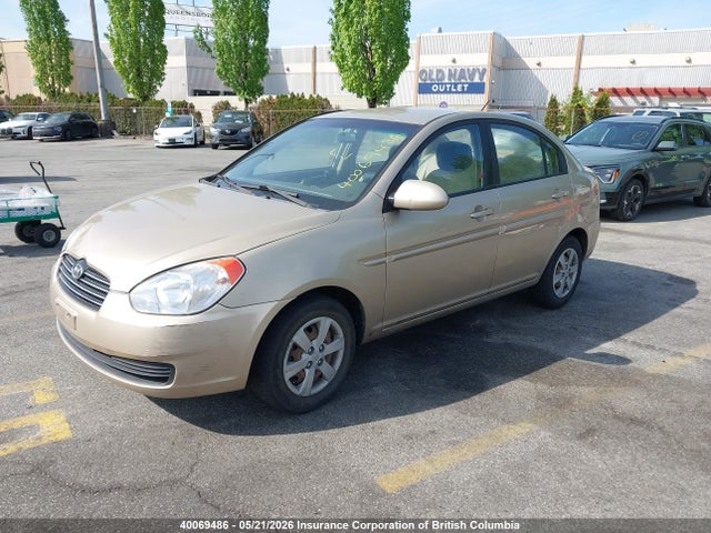 2009 Hyundai Accent Gls მანქანა იყიდება აუქციონზე, vin: KMHCN45C19U348092, აუქციონის ნომერი: 40069486