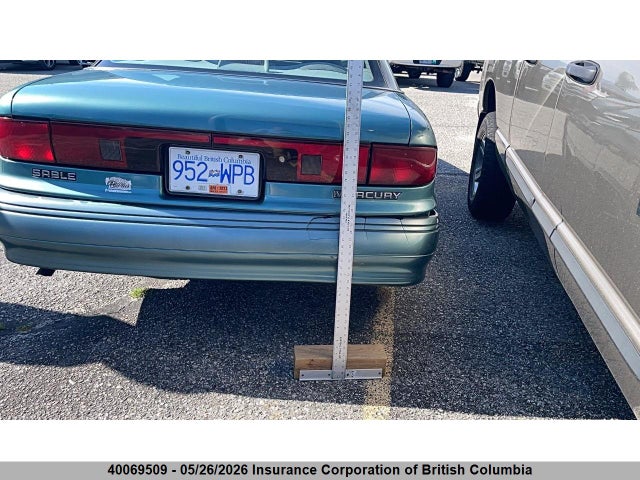 40069509 :رقم المزاد ، 1MELM5344PG614658 vin ، 1993 Mercury Sable مزاد بيع