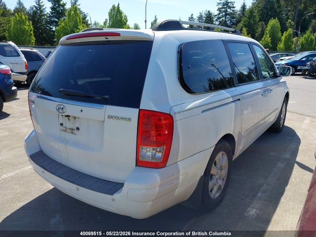 2008 Hyundai Entourage Gl/gls/l/limited მანქანა იყიდება აუქციონზე, vin: KNDMC233886049112, აუქციონის ნომერი: 40069515