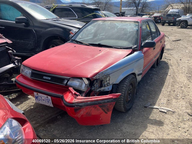 Aukcja sprzedaży 1990 Toyota Corolla Le, vin: JT2AE97E0L3304162, numer aukcji: 40069520