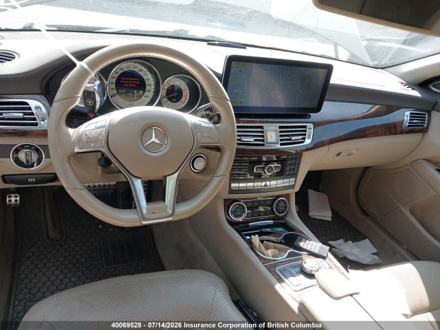 2012 Mercedes-benz Cls 550 4matic მანქანა იყიდება აუქციონზე, vin: WDDLJ9BB5CA051592, აუქციონის ნომერი: 40069528