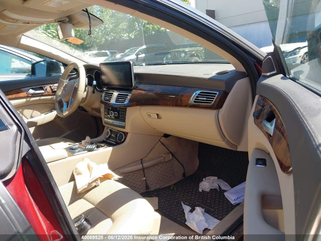 2012 Mercedes-benz Cls 550 4matic მანქანა იყიდება აუქციონზე, vin: WDDLJ9BB5CA051592, აუქციონის ნომერი: 40069528