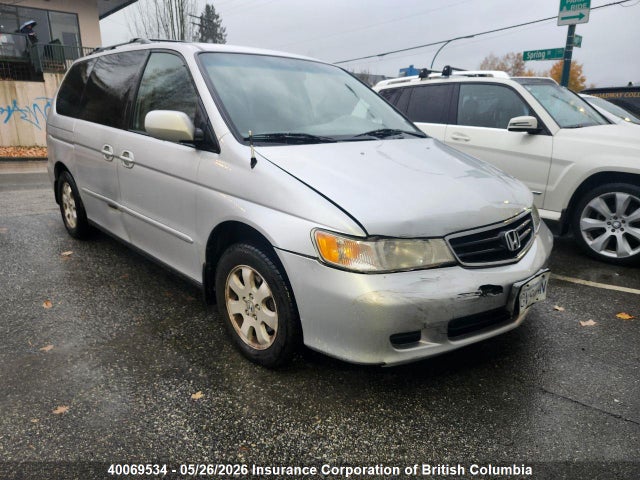 Продаж на аукціоні авто 2003 Honda Odyssey Exl, vin: 2HKRL18953H001983, номер лоту: 40069534