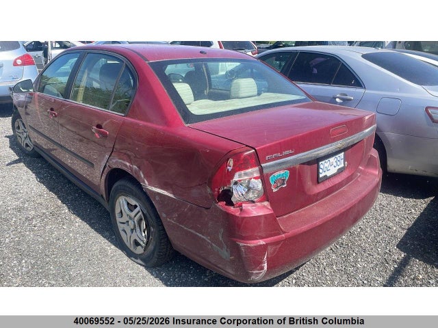 Aukcja sprzedaży 2005 Chevrolet Malibu, vin: 1G1ZS52F85F203277, numer aukcji: 40069552