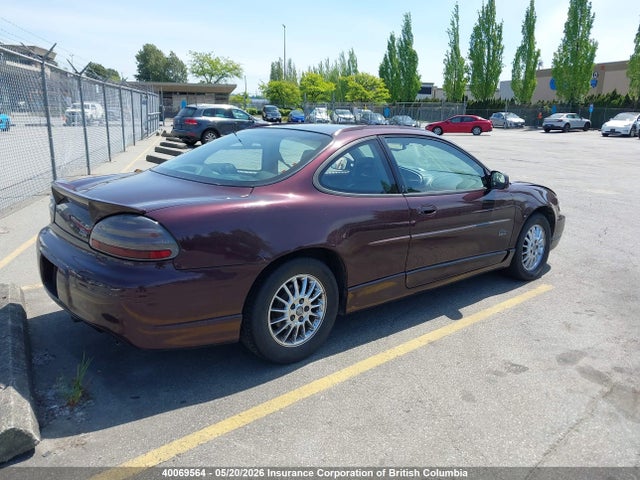 40069564 :رقم المزاد ، 1G2WR12132F147400 vin ، 2002 Pontiac Grand Prix Gtp مزاد بيع