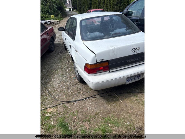 Продажа на аукционе авто 1995 Toyota Corolla, vin: 2T1AE04B4SC069932, номер лота: 40069565