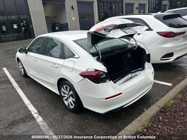 Auction sale of the 2026 Honda Civic, vin: 2HGFE2F25TH107028, lot number: 40069596