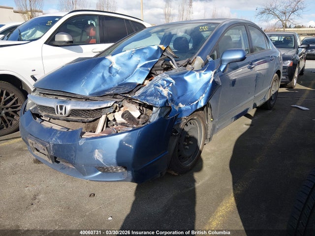40060731 :رقم المزاد ، 2HGFA1E60AH045190 vin ، 2010 Honda Civic Lx-s مزاد بيع