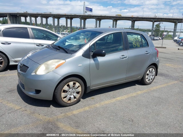 40069615 :رقم المزاد ، JTDKT923085214285 vin ، 2008 Toyota Yaris مزاد بيع