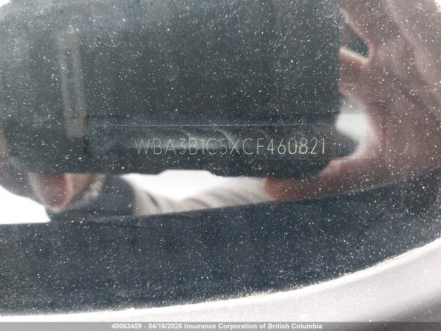 40063459 :رقم المزاد ، WBA3B1C5XCF460821 vin ، 2012 Bmw 320 I مزاد بيع