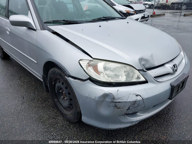 40069647 :رقم المزاد ، 2HGES16675H034684 vin ، 2005 Honda Civic مزاد بيع