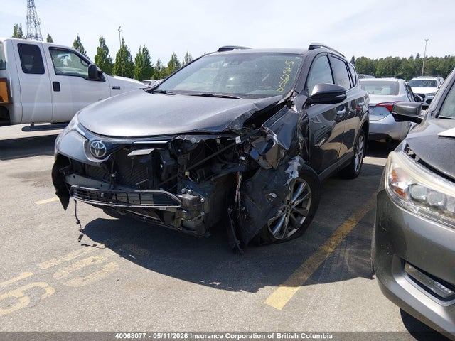 Продажа на аукционе авто 2018 Toyota Rav4 Limited/se/platinum, vin: 2T3DFREV6JW769365, номер лота: 40068077