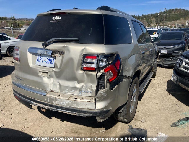 1GKKVPKD8GJ274820 GMC Acadia Sle2