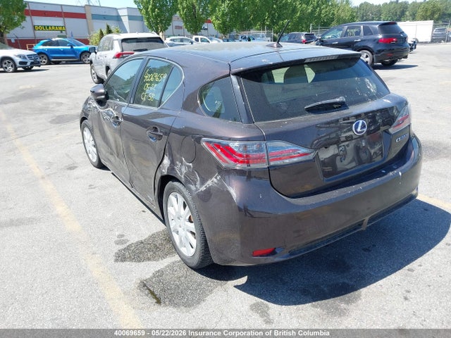 Продажа на аукционе авто 2012 Lexus Ct 200, vin: JTHKD5BH4C2092699, номер лота: 40069659