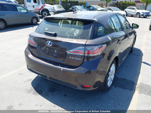 Продажа на аукционе авто 2012 Lexus Ct 200, vin: JTHKD5BH4C2092699, номер лота: 40069659