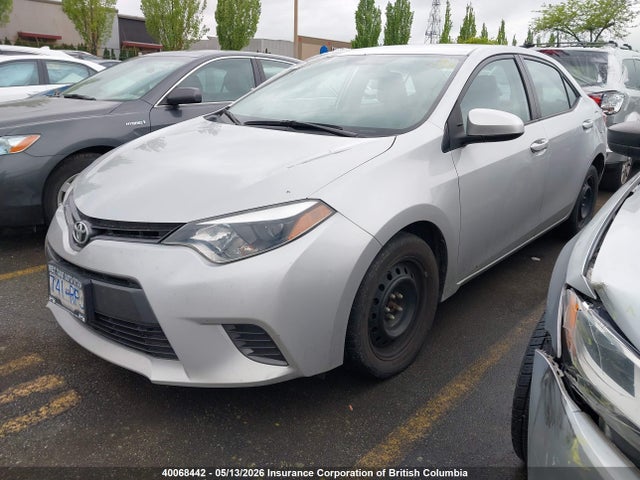 40068442 :رقم المزاد ، 2T1BURHE8GC630348 vin ، 2016 Toyota Corolla L/le/le Pls/prm/s/s Pls مزاد بيع