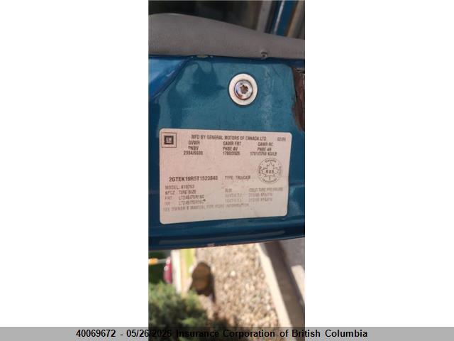 40069672 :رقم المزاد ، 2GTEK19R5T1523840 vin ، 1996 Gmc Sierra K1500 مزاد بيع