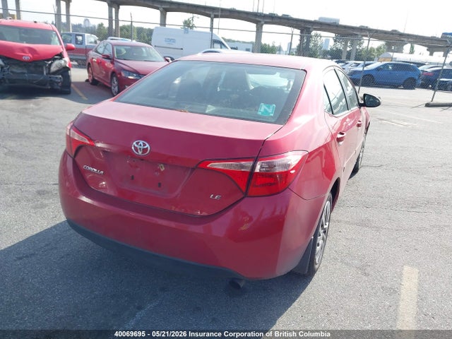 Продаж на аукціоні авто 2018 Toyota Corolla L/le/xle/se/xse, vin: 2T1BURHE7JC117258, номер лоту: 40069695