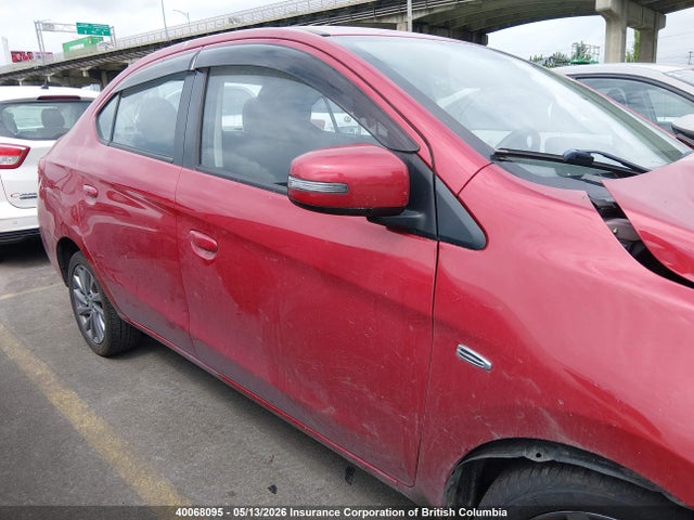 2017 Mitsubishi Mirage G4 Se მანქანა იყიდება აუქციონზე, vin: ML32F4FJ7HHF16633, აუქციონის ნომერი: 40068095