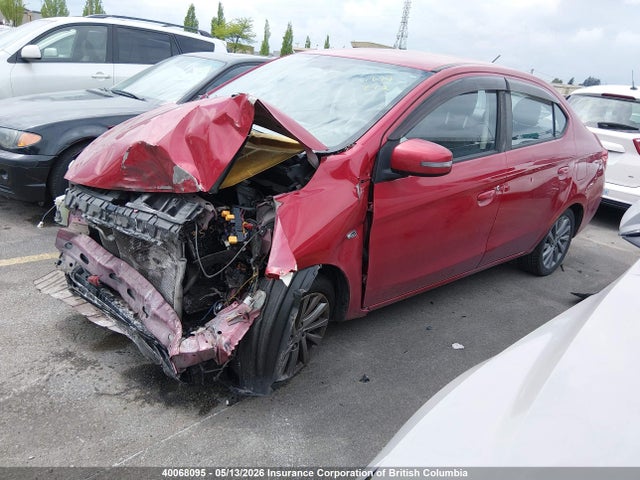2017 Mitsubishi Mirage G4 Se მანქანა იყიდება აუქციონზე, vin: ML32F4FJ7HHF16633, აუქციონის ნომერი: 40068095