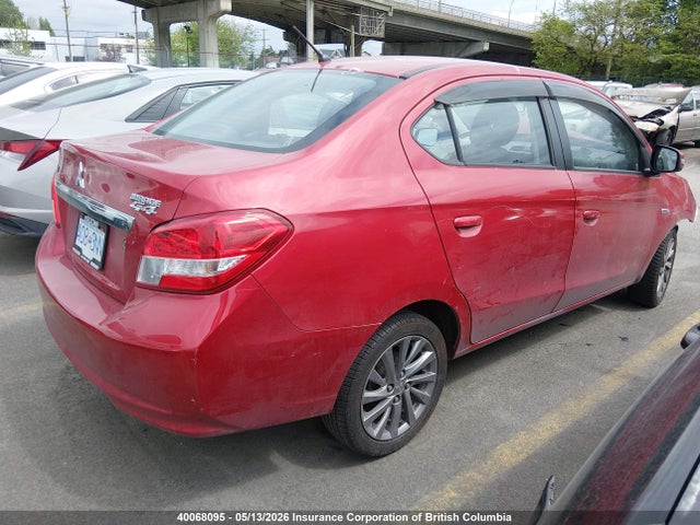 2017 Mitsubishi Mirage G4 Se მანქანა იყიდება აუქციონზე, vin: ML32F4FJ7HHF16633, აუქციონის ნომერი: 40068095