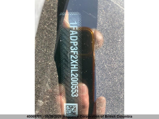 1FADP3F2XHL200553 Ford Focus