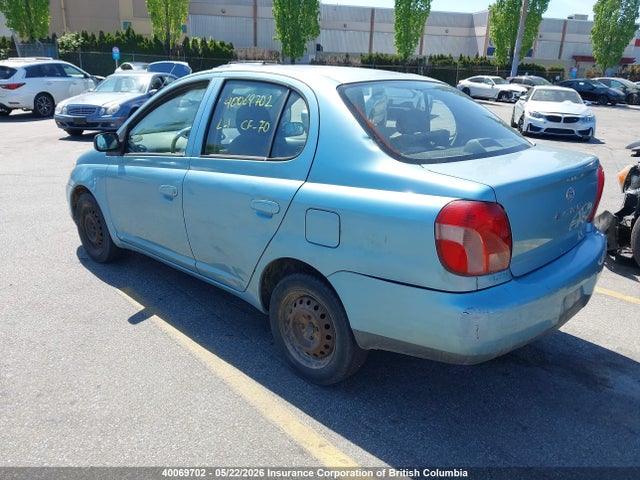 40069702 :رقم المزاد ، JTDBT1239Y0059380 vin ، 2000 Toyota Echo مزاد بيع