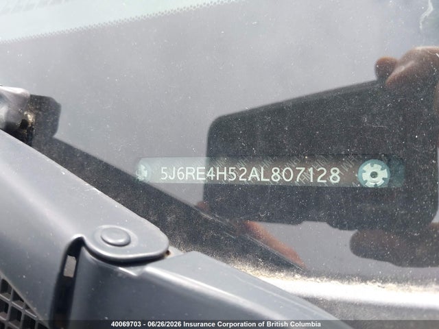 2010 Honda Cr-v მანქანა იყიდება აუქციონზე, vin: 5J6RE4H52AL807128, აუქციონის ნომერი: 40069703