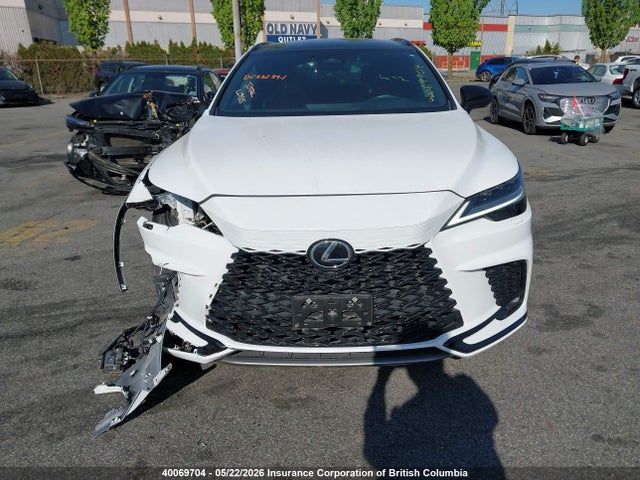 2024 Lexus Rx 500h F Sport მანქანა იყიდება აუქციონზე, vin: 2T2BCMEA2RC014067, აუქციონის ნომერი: 40069704