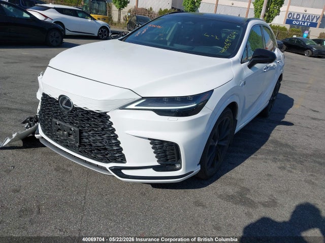 2024 Lexus Rx 500h F Sport მანქანა იყიდება აუქციონზე, vin: 2T2BCMEA2RC014067, აუქციონის ნომერი: 40069704