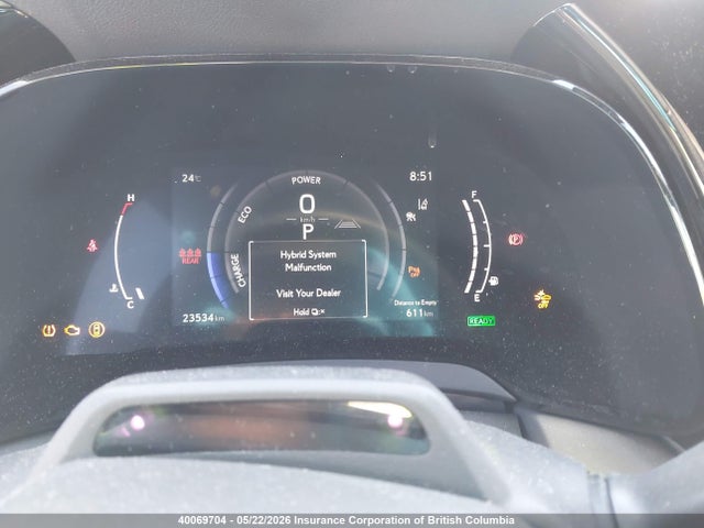 2024 Lexus Rx 500h F Sport მანქანა იყიდება აუქციონზე, vin: 2T2BCMEA2RC014067, აუქციონის ნომერი: 40069704