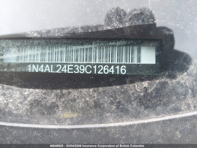 2009 Nissan Altima 2.5s მანქანა იყიდება აუქციონზე, vin: 1N4AL24E39C126416, აუქციონის ნომერი: 40048820