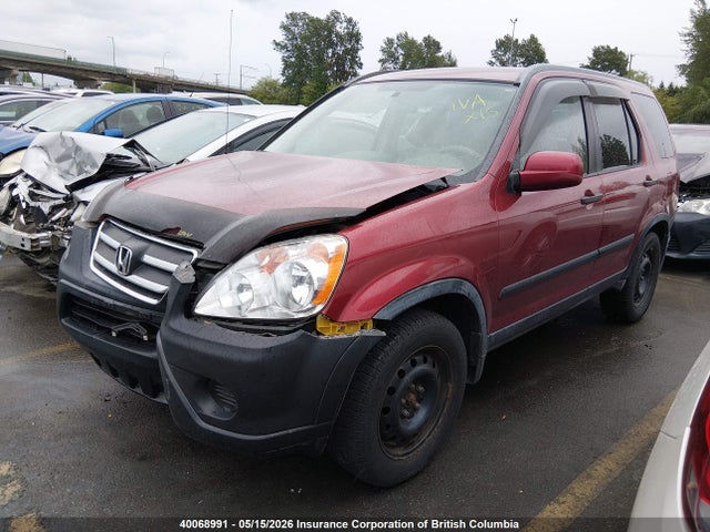 Продаж на аукціоні авто 2005 Honda Cr-v Ex, vin: JHLRD788X5C802675, номер лоту: 40068991