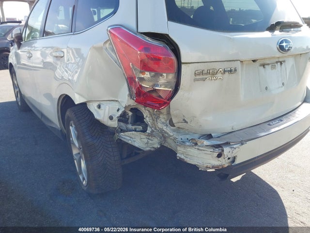 Aukcja sprzedaży 2015 Subaru Forester 2.5i Touring, vin: JF2SJCTC5FH545765, numer aukcji: 40069736