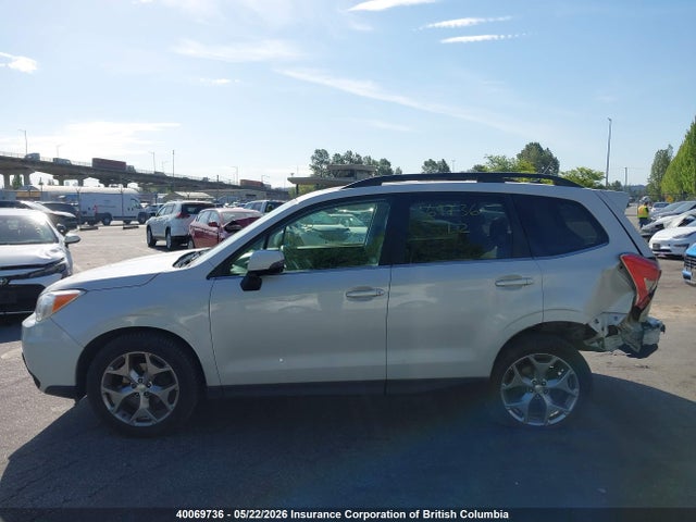 Aukcja sprzedaży 2015 Subaru Forester 2.5i Touring, vin: JF2SJCTC5FH545765, numer aukcji: 40069736