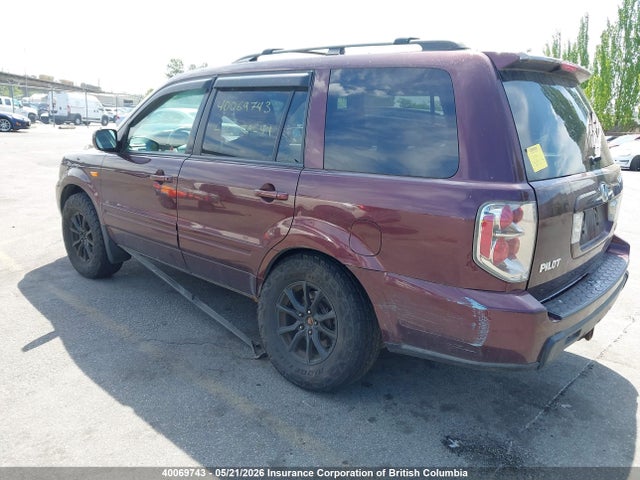 Продаж на аукціоні авто 2007 Honda Pilot, vin: 2HKYF18507H003209, номер лоту: 40069743