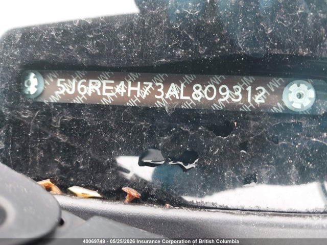 Продажа на аукционе авто 2010 Honda Cr-v, vin: 5J6RE4H73AL809312, номер лота: 40069749