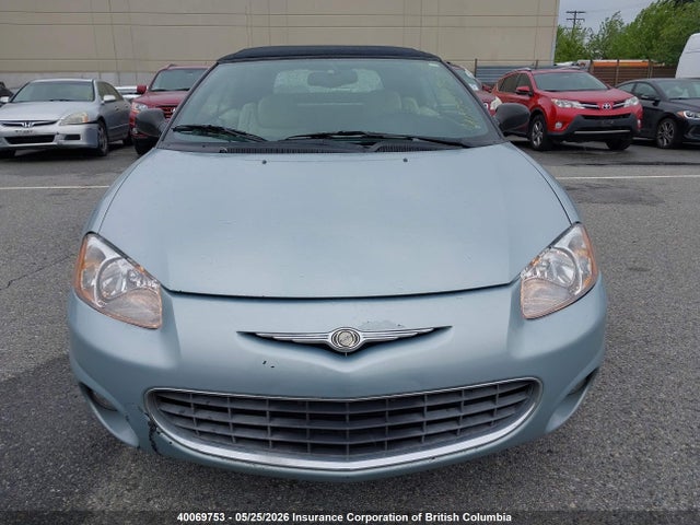Продаж на аукціоні авто 2001 Chrysler Sebring Limited, vin: 1C3EL65U31N647707, номер лоту: 40069753
