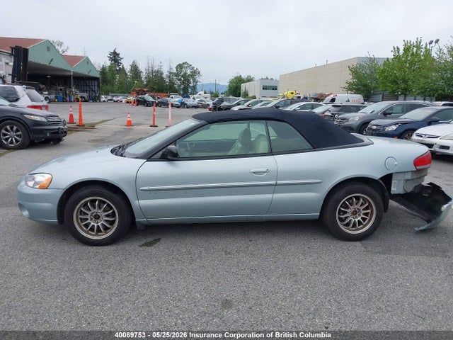 Продаж на аукціоні авто 2001 Chrysler Sebring Limited, vin: 1C3EL65U31N647707, номер лоту: 40069753