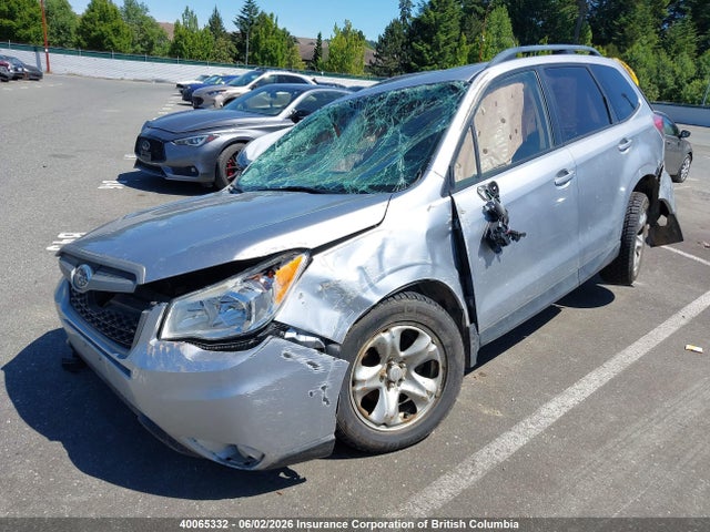 2014 Subaru Forester 2.5i Limited მანქანა იყიდება აუქციონზე, vin: JF2SJCHC6EH442491, აუქციონის ნომერი: 40065332