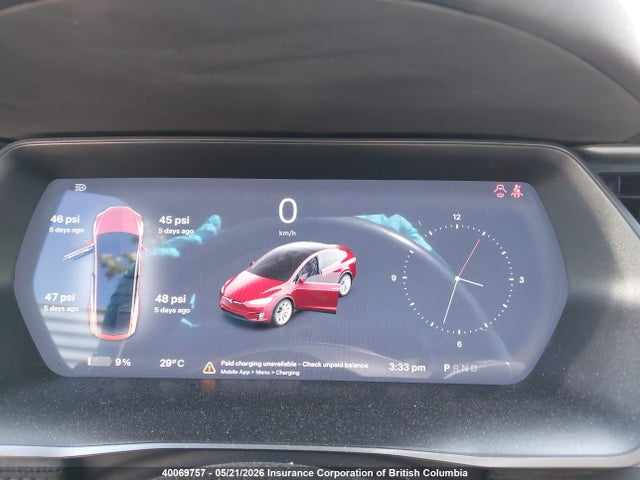 Продаж на аукціоні авто 2018 Tesla Model X Awd/standard Range, vin: 5YJXCBE25JF129527, номер лоту: 40069757