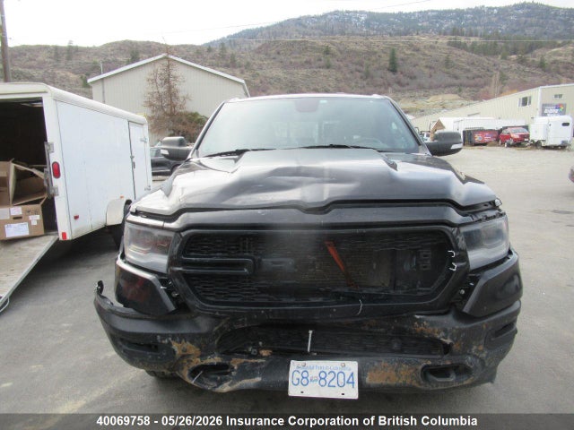 2022 Ram 1500 Big Horn/lone Star მანქანა იყიდება აუქციონზე, vin: 1C6SRFFT6NN242750, აუქციონის ნომერი: 40069758